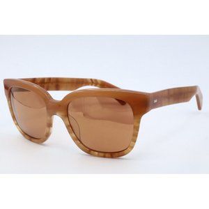 Oliver Peoples OV 5281SU 1469/7T Opal Peach Square Sunglasses Gold Lenses 54mm